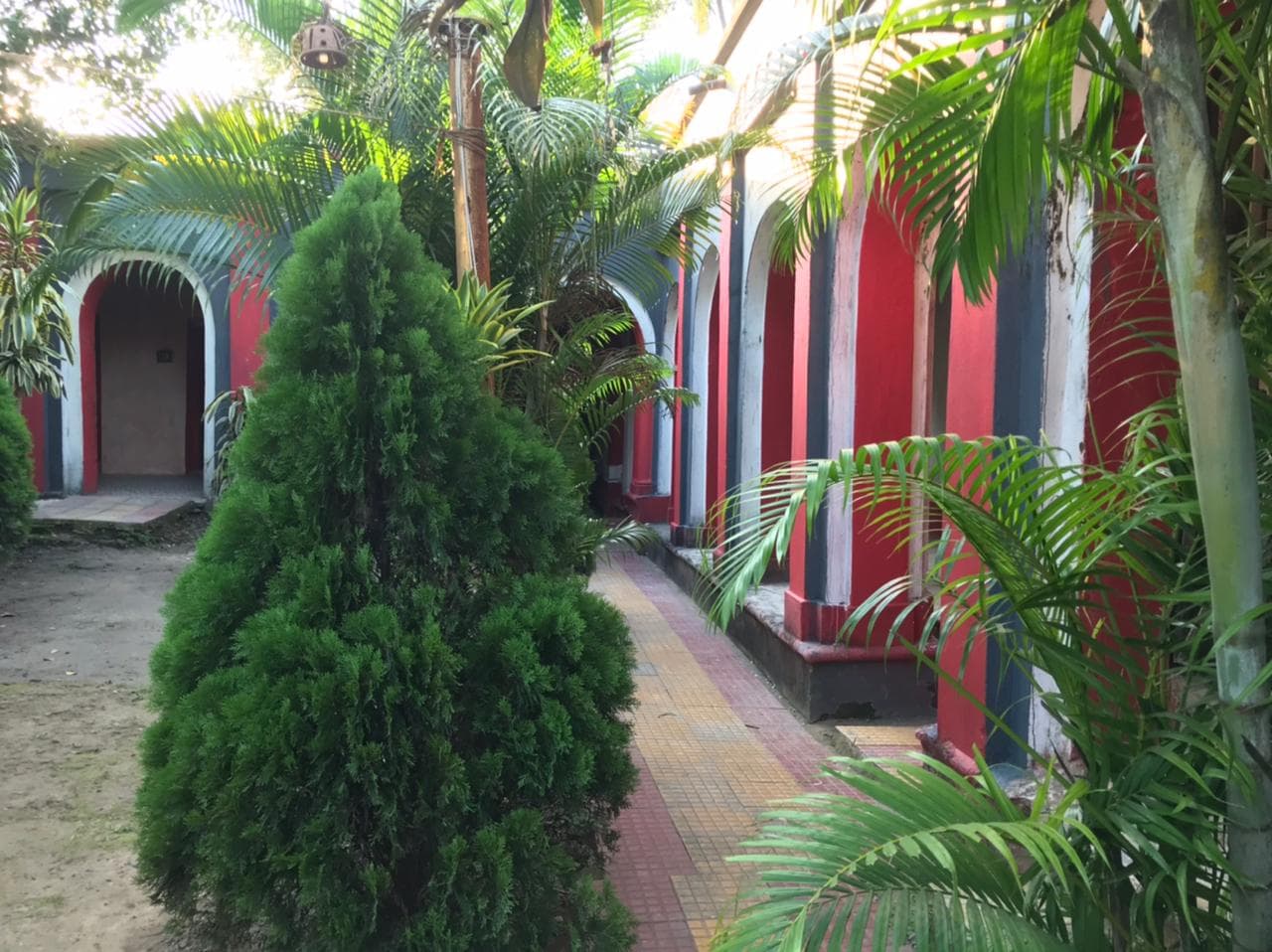 Entrance to the main area