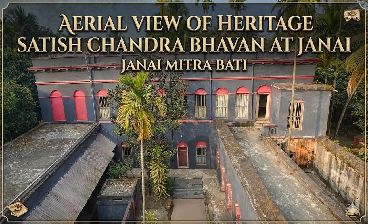 Birds Eye View of the Surrounding Area of Satish Chandra Bhavan